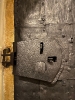 Renowacja gotyckich, kutych drzwi do zakrystii